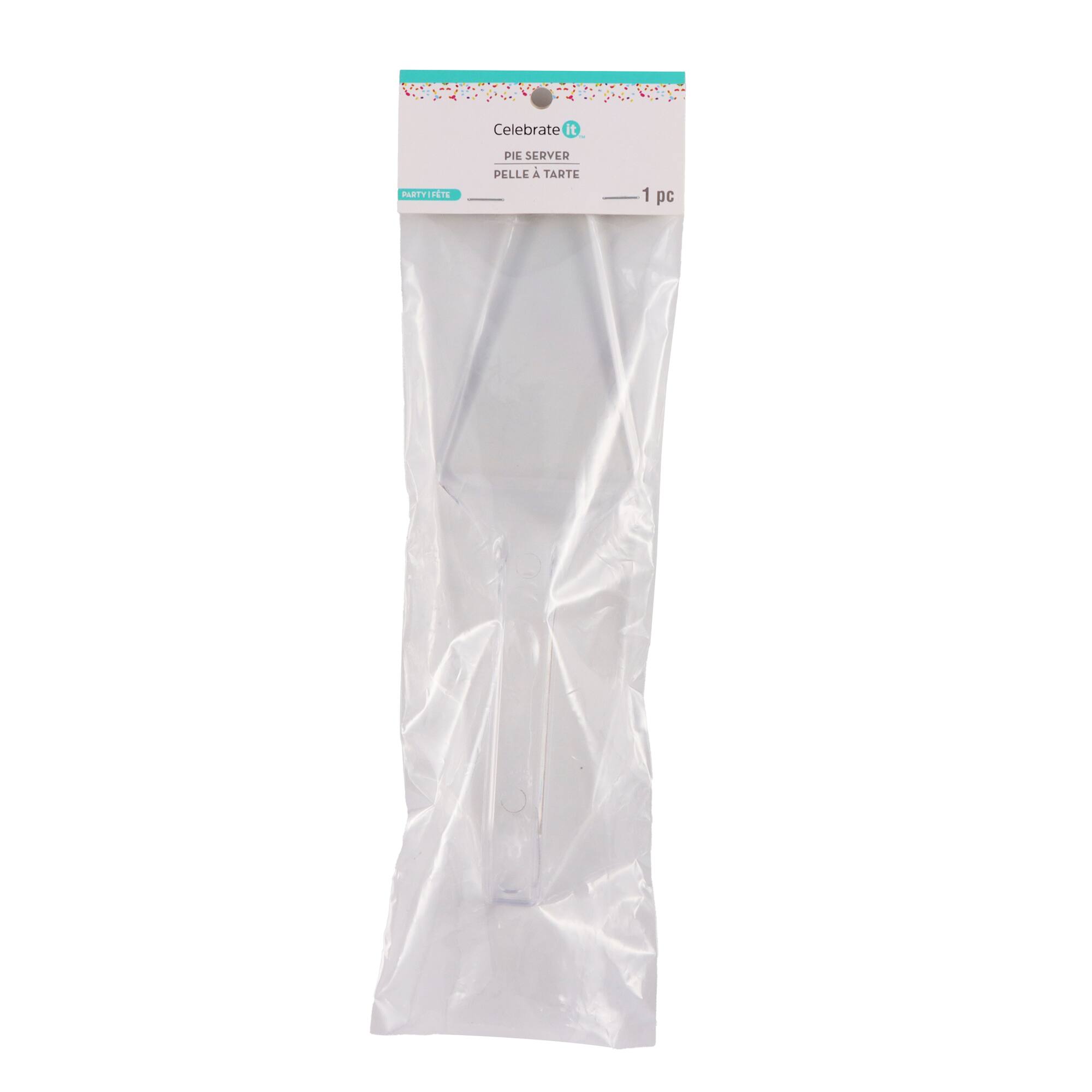 Clear Plastic Pie Server by Celebrate It™